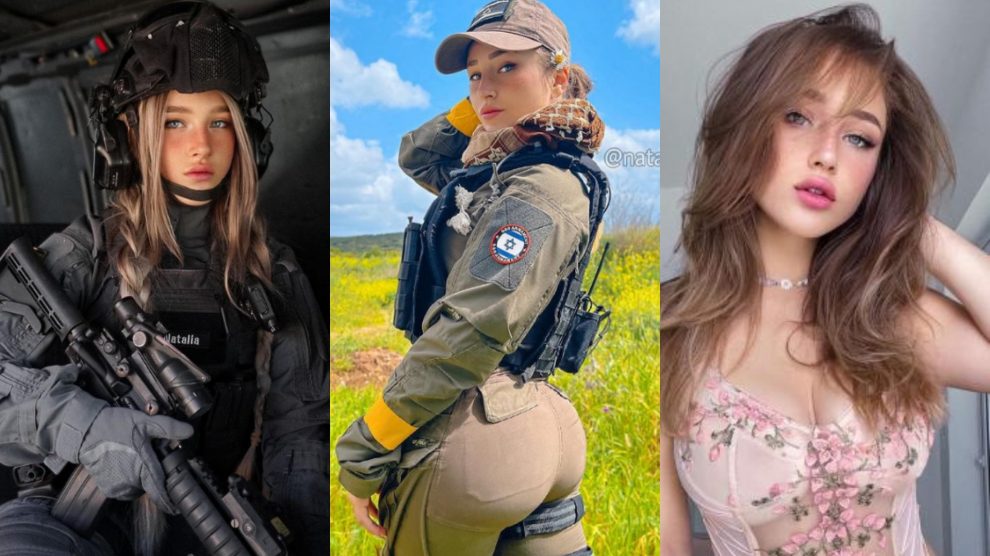 Natalia Fadeev, nữ cựu binh sĩ Israel, thường chia sẻ những hình ảnh gợi cảm trên mạng xã hội. Ảnh: Oncenoticias