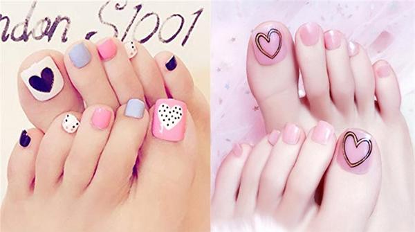 Mẫu nail chân đẹp đơn giản nhẹ nhàng được yêu thích nhất - 27