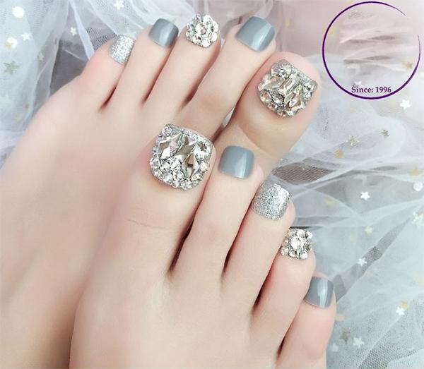 Mẫu nail chân đẹp đơn giản nhẹ nhàng được yêu thích nhất - 10