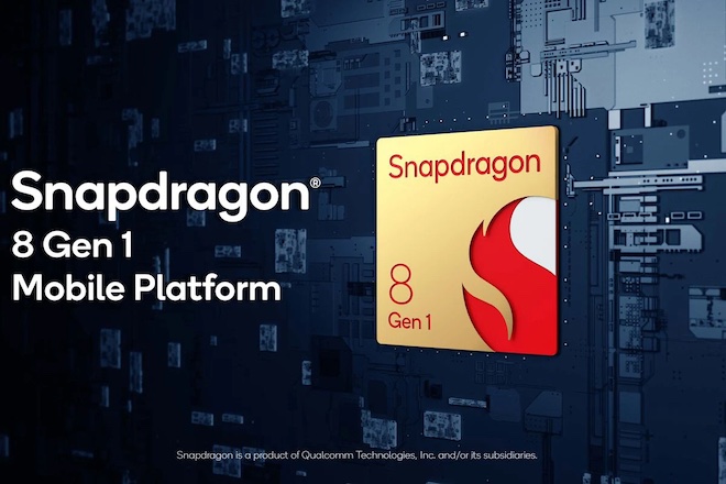 Snapdragon&nbsp;8 Gen 1 Mobile Platform là vi xử lý di động mạnh nhất hiện tại của&nbsp;Qualcomm.