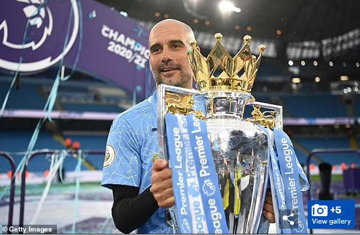 Man City đang hướng đến chức vô địch Premier League thứ tư trong 5 mùa giải gần nhất