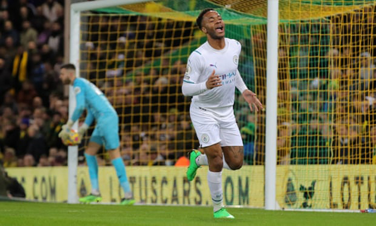 Sterling lập cú hat-trick ấn tượng vào lưới Norwich