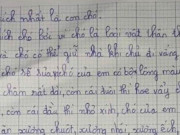 Bạn trẻ - Cuộc sống - Cười ngất với bài văn tả cún cưng của bé gái tiểu học: Thích ăn kem, có lúc bỏ nhà theo trai