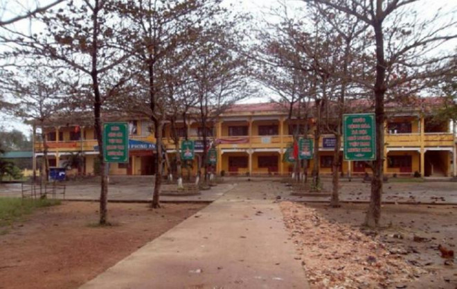 Trường THCS Phong An, huyện Phong Điền, tỉnh Thừa Thiên Huế. Ảnh: T.P.A