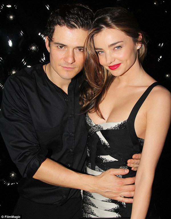 Miranda Kerr và Orlando Bloom từng được xem là đôi "trai tài gái sắc".