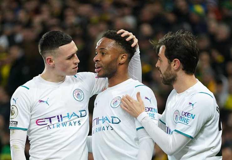 Vùi dập Norwich City 4-0 trên sân của "Chim hoàng yến", Man City đã thắng đến 14 trong 15 trận gần nhất tại Premier League mùa này