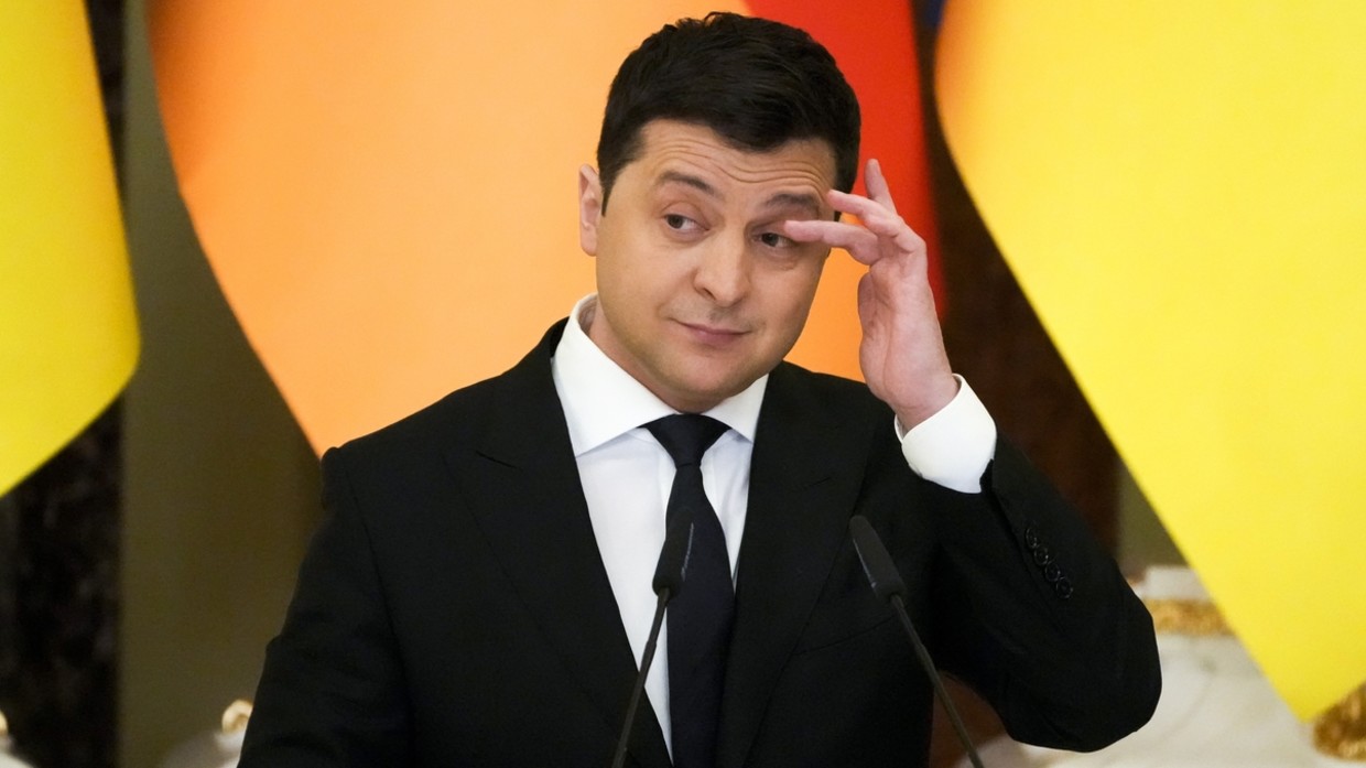 Tổng thống Ukraine Zelensky.