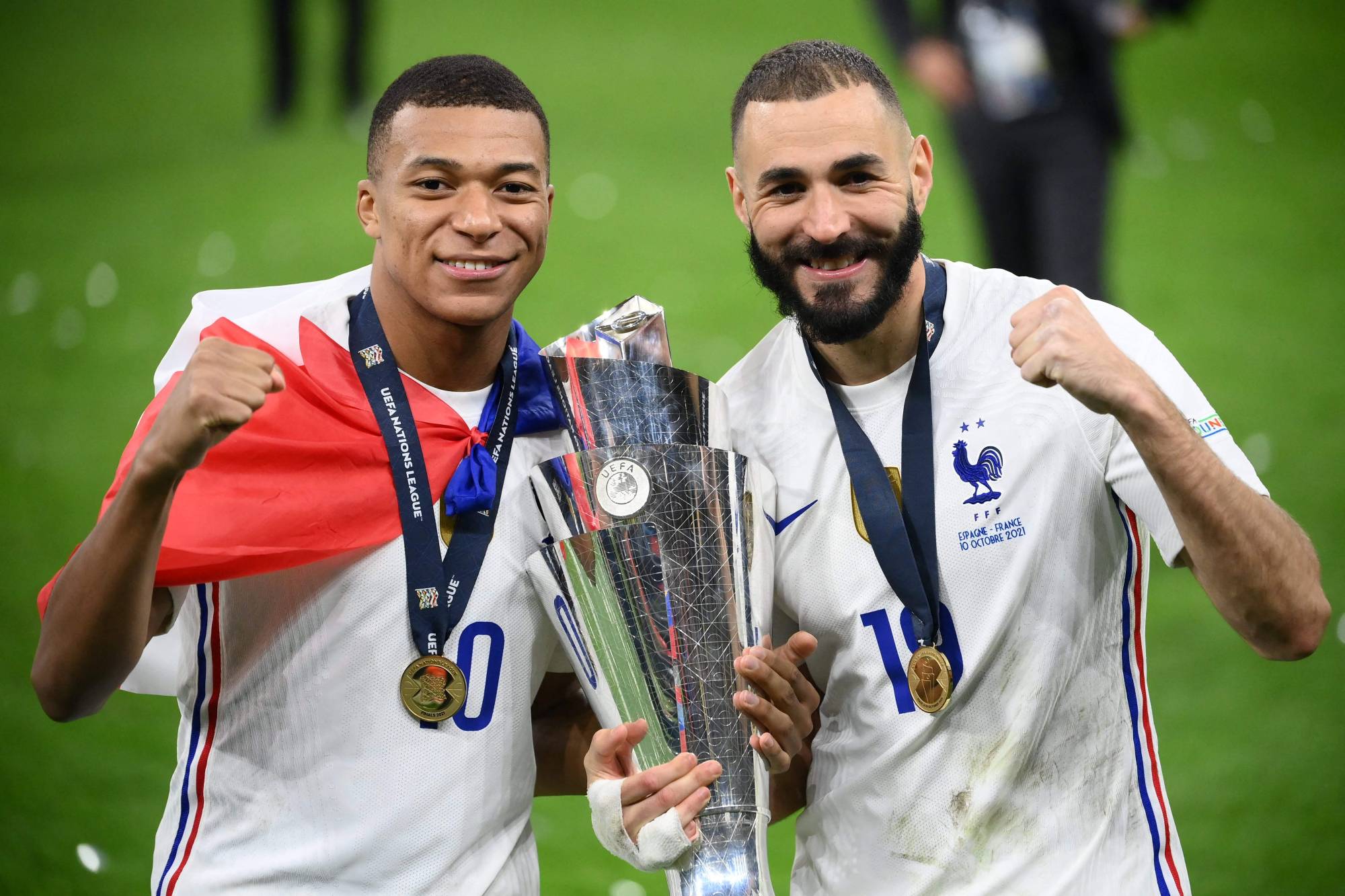 Mbappe và Benzema góp công lớn giúp ĐT Pháp vô địch UEFA Nations League mùa giải vừa qua