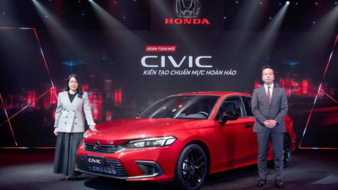 Honda Civic thế hệ mới chính thức ra mắt tại Việt Nam thông qua hình thức trực tuyến sáng 16/2/2022