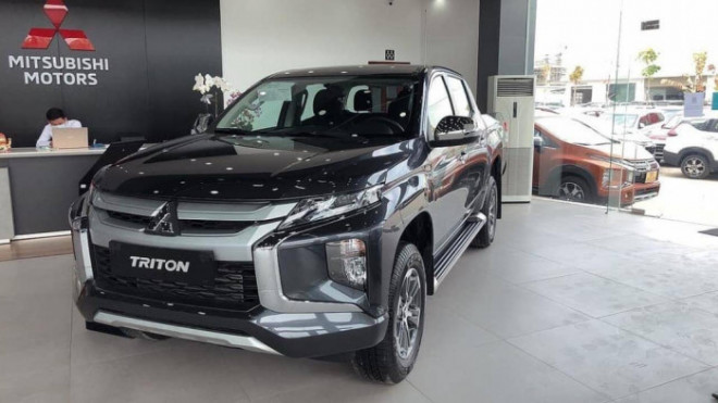 Doanh số bán hàng tháng 1/2022 của Mitsubishi Triton chỉ kém Ford Ranger 46 xe