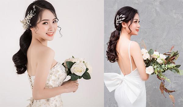 20 kiểu tóc cô dâu đẹp đơn giản xinh ngây ngất dẫn đầu xu hướng hiện nay - 21