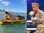 Thể thao - Đỏ mặt võ sĩ Jake Paul và bạn gái diễn &quot;cảnh nóng&quot; giữa biển