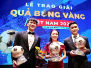 Bóng đá - Gala trao giải &quot;Quả bóng vàng Việt Nam 2021&quot;: Vinh danh Hoàng Đức