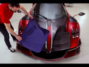 Tin tức ô tô - Cận cảnh quá trình &quot;tắm rửa&quot; cho Thần gió Pagani Huayra Roadster