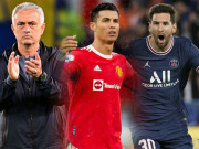 Bóng đá - Ronaldo được 3 &quot;đại gia&quot; săn đón nếu rời MU: Sát cánh Messi hay tái hợp Mourinho