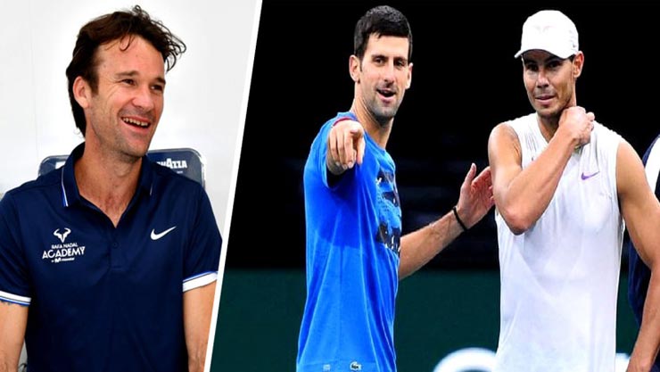 HLV Carlos Moya cho rằng cậu học trò Nadal không nên lo sợ viễn cảnh bị Djokovic chiếm ngôi bá chủ Grand Slam