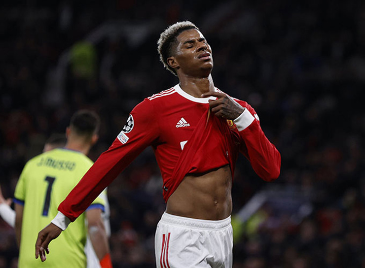 Rashford đang ngày càng thụt lùi so với chính bản thân