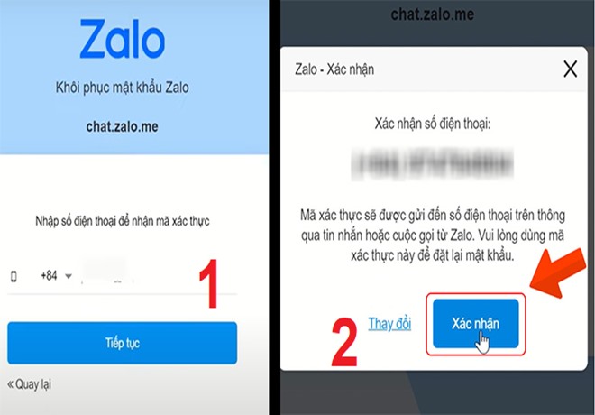 Cách lấy lại mật khẩu Zalo đơn giản và nhanh nhất - 13