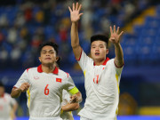 Bóng đá - U23 Việt Nam &quot;vùi dập&quot; U23 Singapore, &quot;cánh chim lạ&quot; Văn Tùng lập cú đúp