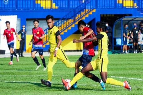 Video bóng đá U23 Malaysia - U23 Lào: Ngạo nghễ vào bán kết, hẹn đấu U23 Việt Nam (U23 Đông Nam Á)