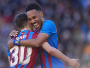 Bóng đá - Aubameyang “mở hàng” ở Barca với hat-trick, Xavi xác lập chuỗi trận săn bàn ấn tượng