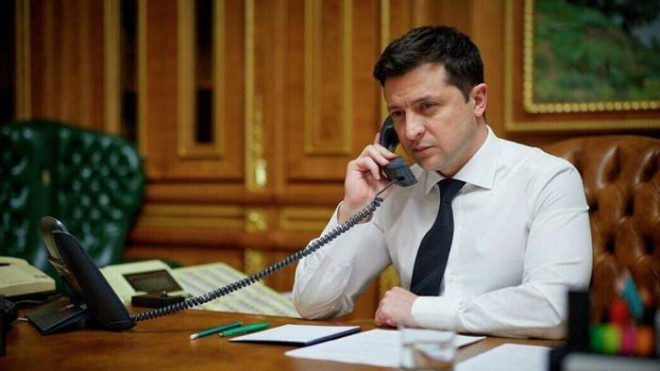 Tổng thống Ukraine Volodymyr Zelensky. Ảnh - AP