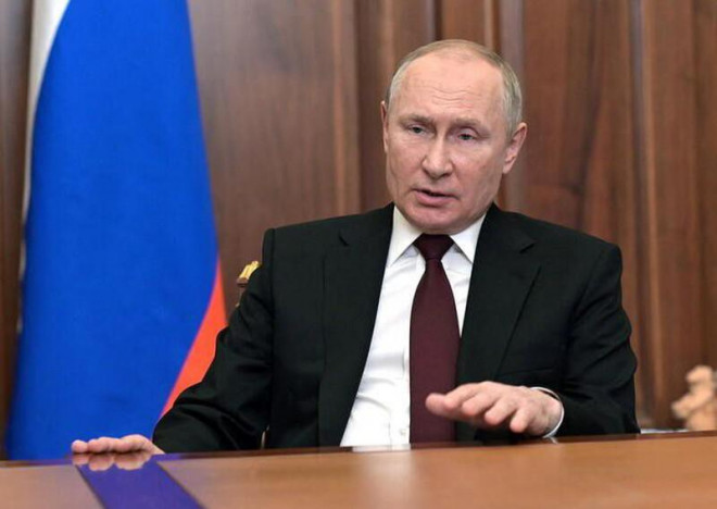 Tổng thống Nga Vladimir Putin. Ảnh: REUTERS