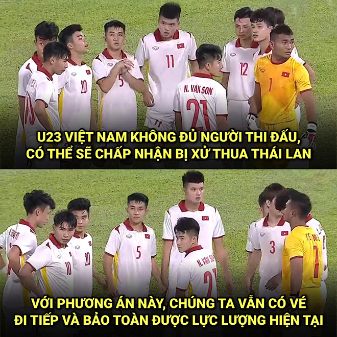 Nếu U23 Việt Nam bị xử thua thì vẫn có vé vào bán kết.