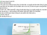 Tin tức trong ngày - Kit test nhanh Covid-19 rao bán tràn lan trên mạng, Tổng cục QLTT chỉ đạo khẩn