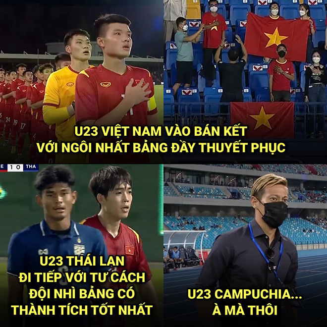 Đội chủ nhà U23 Campuchia phải "ở nhà" xem bán kết qua tivi.