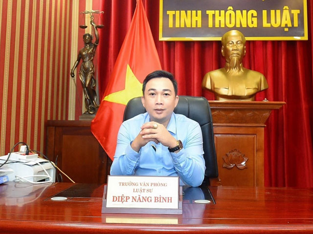 Luật sư Diệp Năng Bình - Trưởng văn phòng luật sư Tinh thông luật