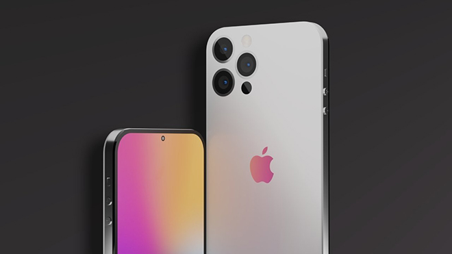 Ảnh concept iPhone 14 Pro.