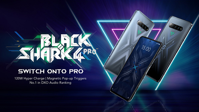 Black Shark 4 chính thức có mặt tại thị trường quốc tế.