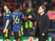 Bóng đá - MU hòa Atletico tại Cúp C1: &quot;Bố già&quot; Rangnick nổi cáu, gửi lời khen đầy ẩn ý