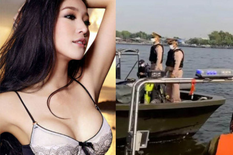Nữ diễn viên Thái Lan bị rơi xuống sông, chưa tìm được tung tích