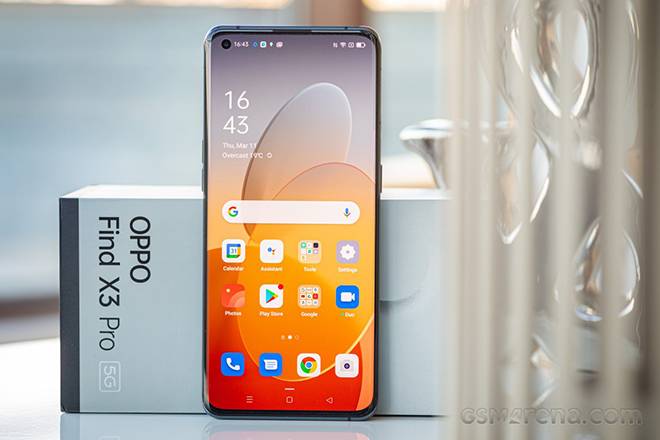 Oppo Find X3 Pro.