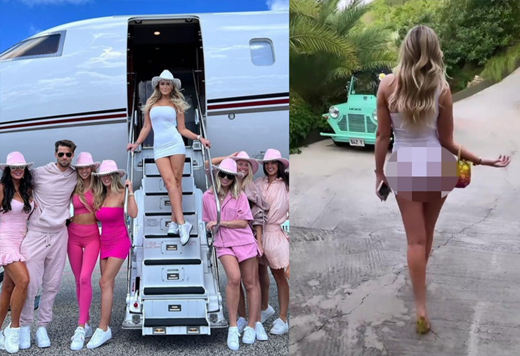 Paulina Gretzky diện đồ "có trước quên sau"