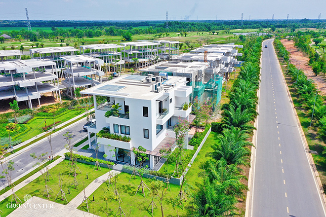 Hình ảnh thực tế của Làng sinh thái golf Tây Sài Gòn - Green Center