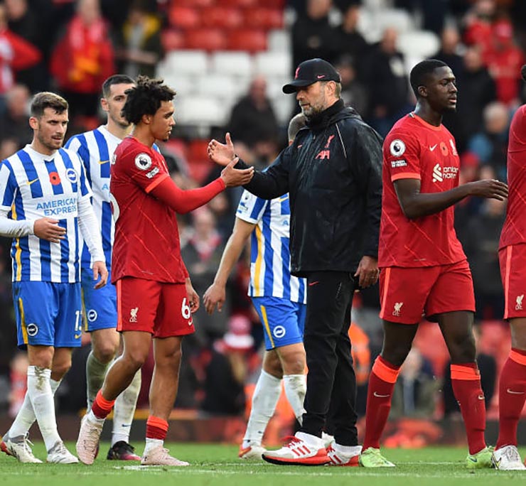 HLV Klopp cần giải quyết bài toán hòa quá nhiều cho Liverpool