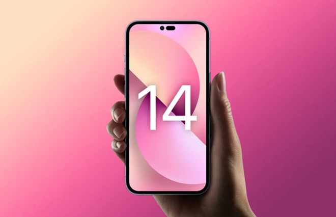 Ảnh concept iPhone 14 Pro.