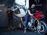 Thế giới xe - Chi tiết siêu mô tô Triumph Speed Triple 1200 RR tại Việt Nam