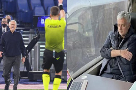 AS Roma thắng nghẹt thở, Mourinho nhăn nhó vì cảnh trớ trêu ở "nhà tù"