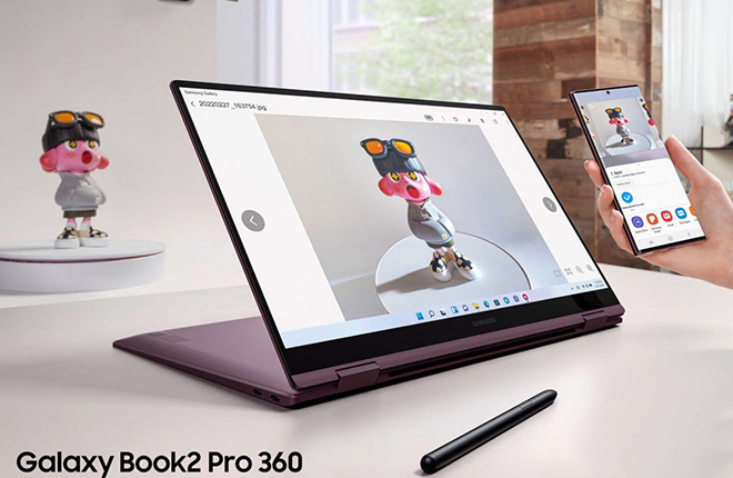 Galaxy Book2 Pro 360.