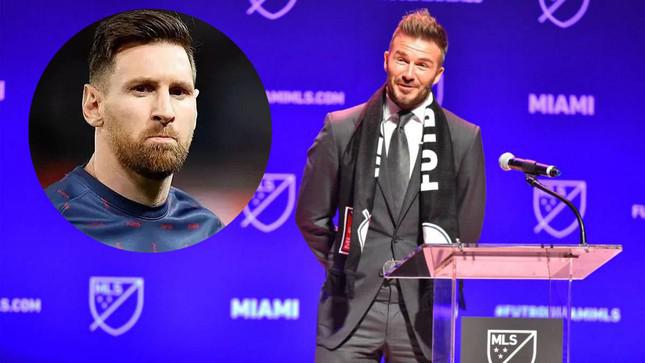 Messi sẽ gia nhập đội bóng của Beckham vào năm sau? - 1