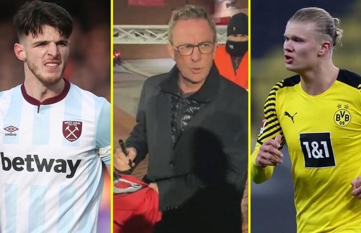 Rangnick trả lời hài hước về 3 mục tiêu tin đồn của MU