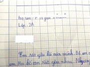 Giáo dục - du học - Viết văn tả bố, cậu bé lớp 2 có màn &quot;bẻ lái khét lẹt&quot; khiến dân tình cười nghiêng ngả