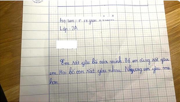 Viết văn tả bố, cậu bé lớp 2 có màn &#34;bẻ lái khét lẹt&#34; khiến dân tình cười nghiêng ngả - 1