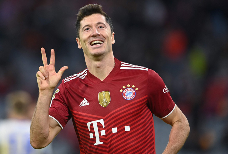 Lewandowski vẫn đang giữ được phong độ đỉnh cao