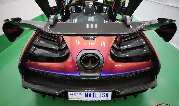 Năm 2020, anh chồng từng tặng vợ chiếc McLaren Senna kèm biển số MAILISA là tên của vợ mình trị giá 50 tỷ đồng. Đây là chiếc siêu xe đầu tiên có biển số mang tên cá nhân tại Việt Nam.
