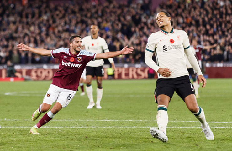 Liverpool chưa quên thất bại cay đắng 2-3 trước West Ham ở lượt đi Premier League mùa này